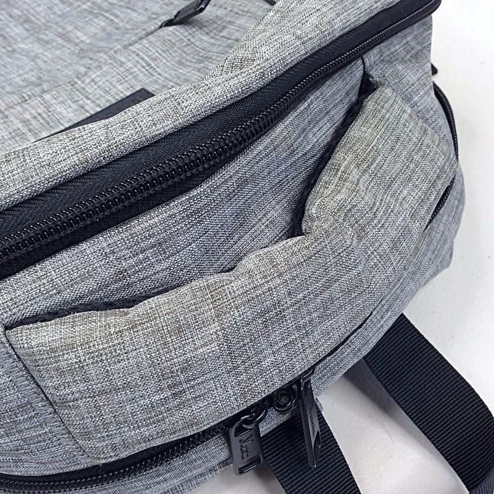 MATEIN Business Laptop Backpack Travel 15.6 Inch Gray Charge Port